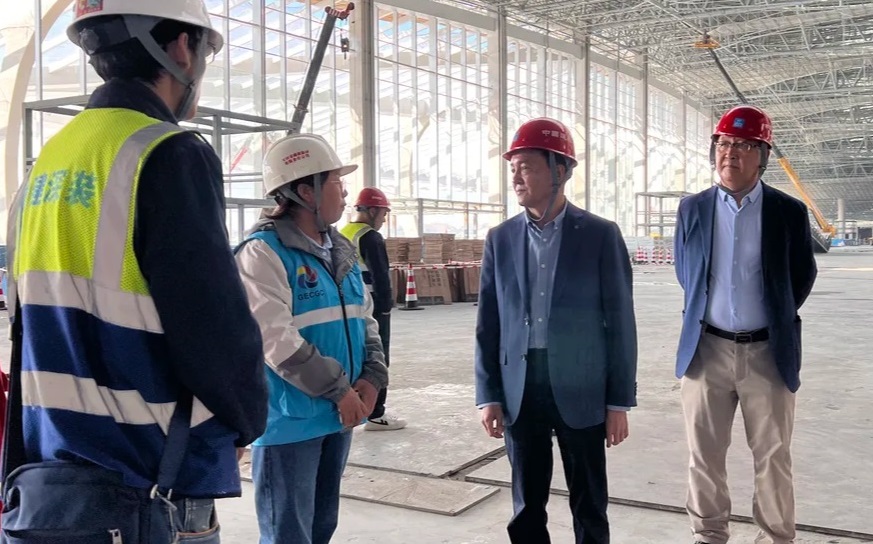 王贵玉调研兰州中川国际机场三期扩建工程建设项目